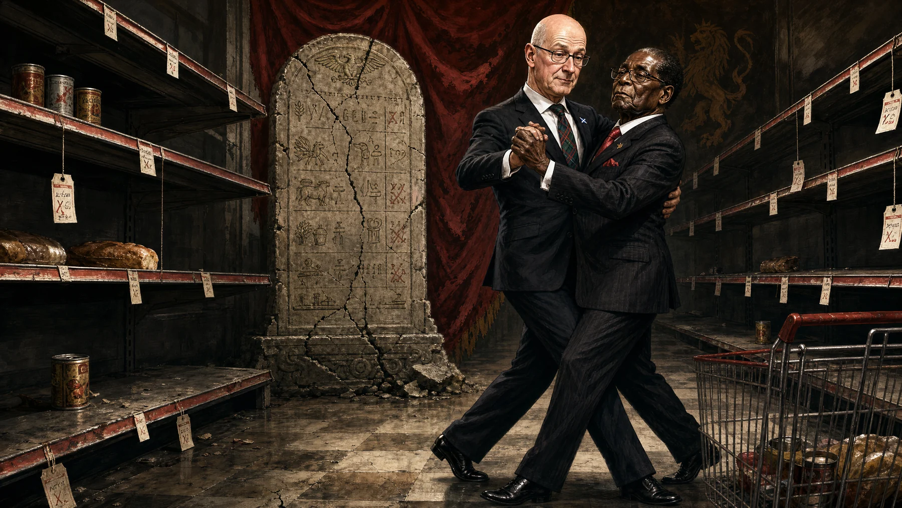 Diocletian, Mugabe, Maduro, Swinney: A Brief History of Empty Shelves