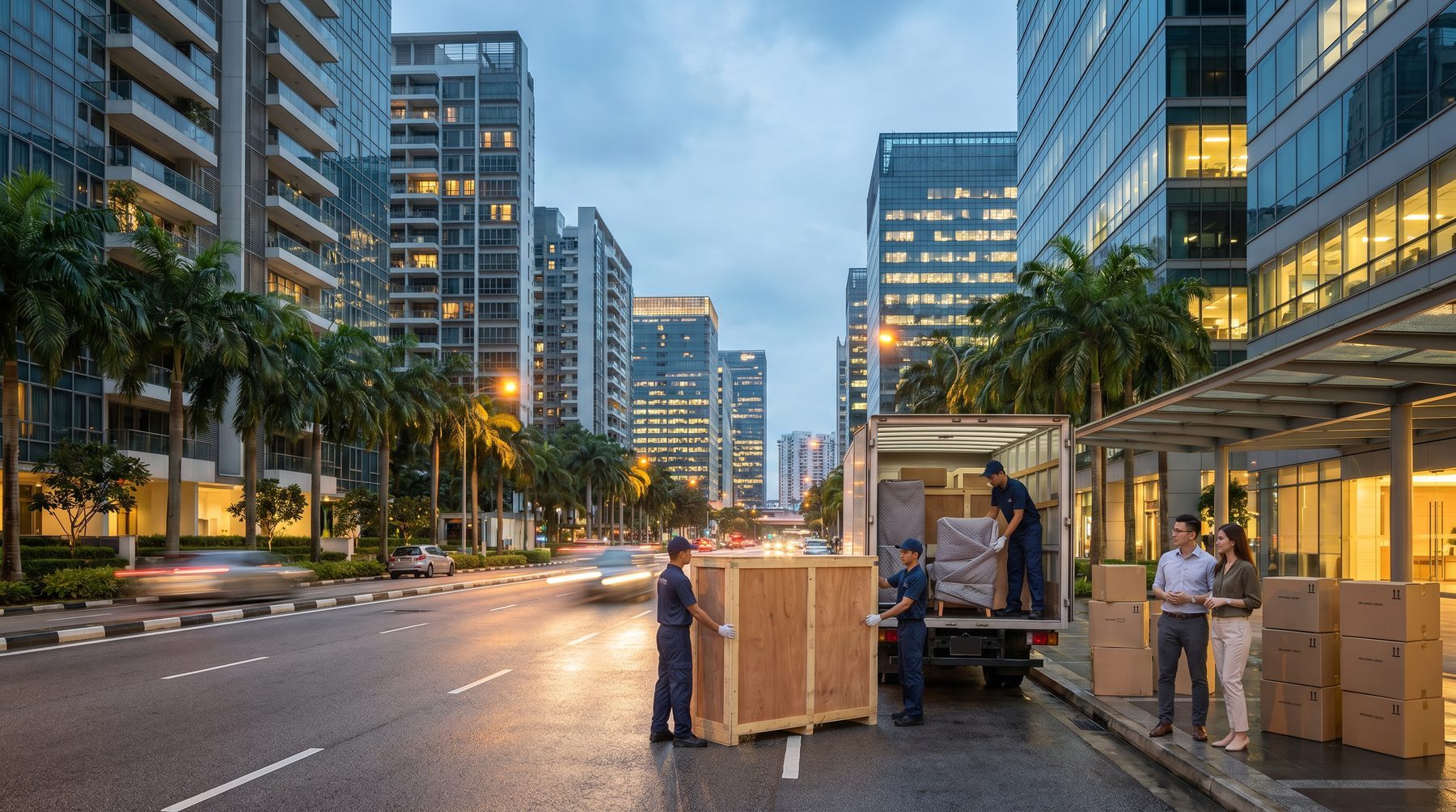 Real estate and settlement setting — Singapore