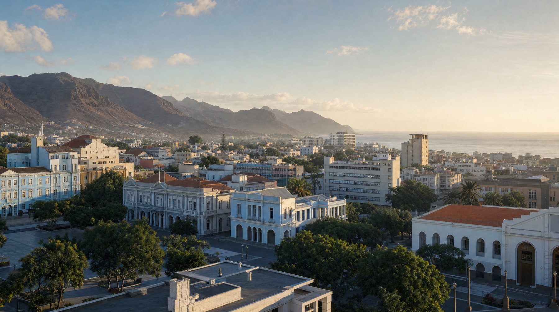 Praia administrative quarter in Cape Verde