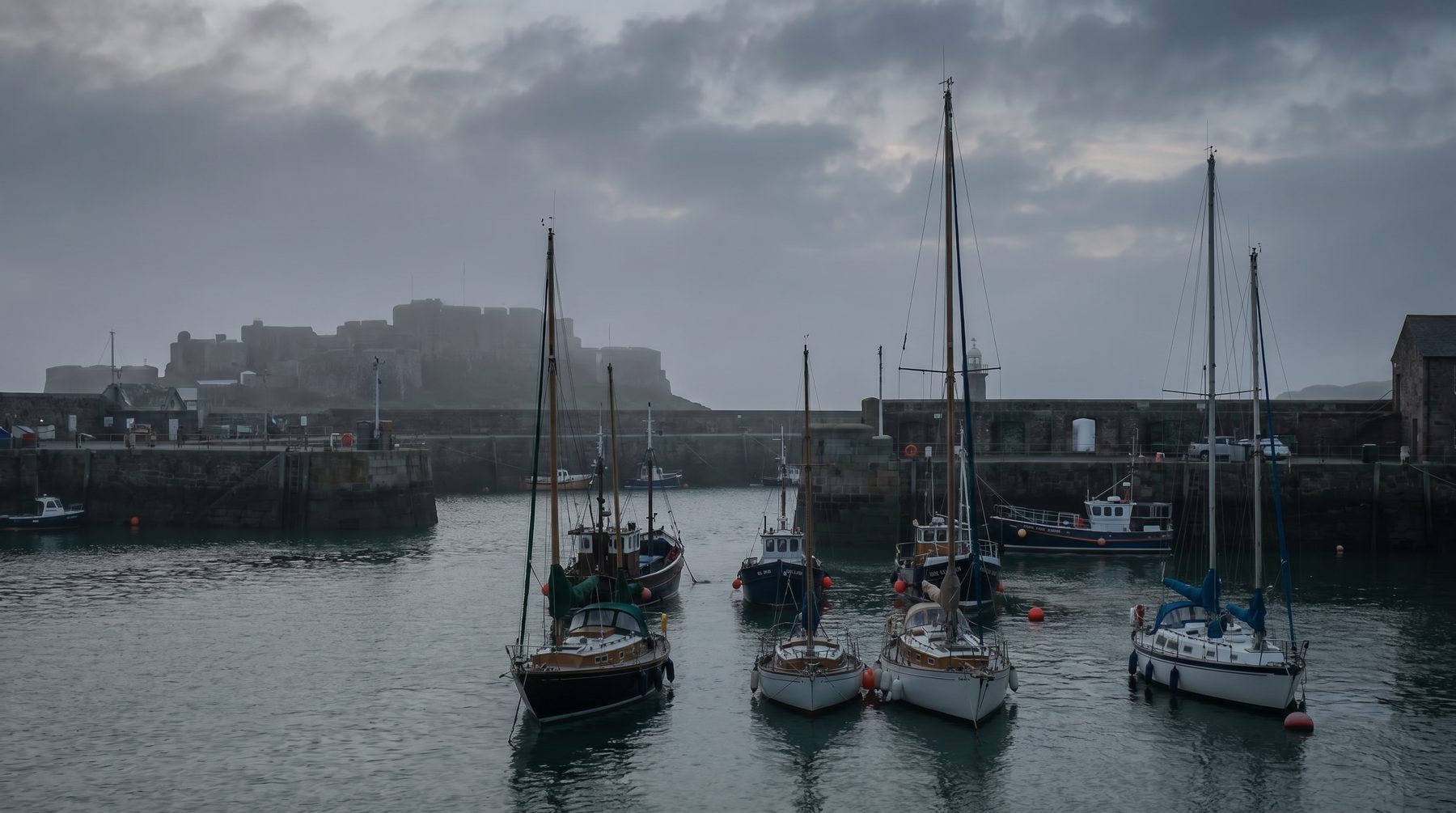 Castle Cornet and harbour — Guernsey