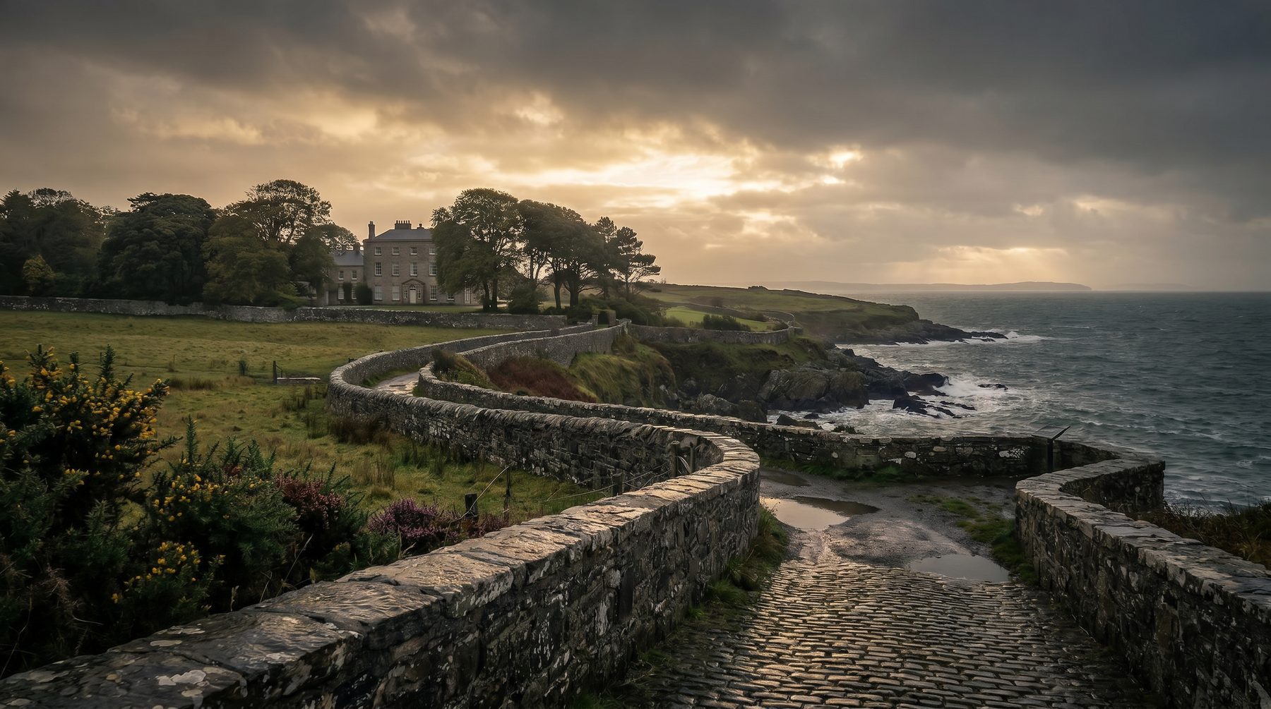 Dublin Bay coastal property landscape — Ireland