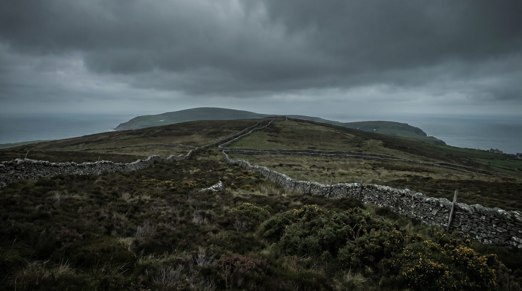 Snaefell upland ridge — Isle of Man