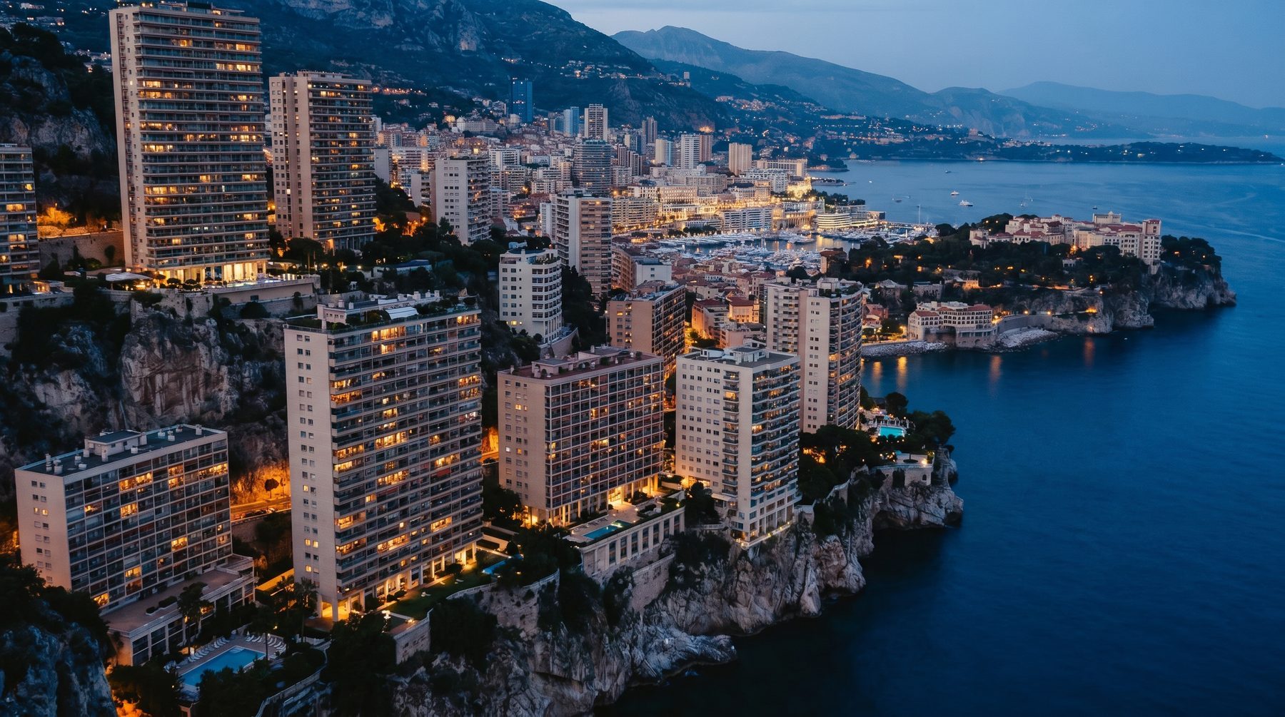 Real estate and settlement setting — Monaco