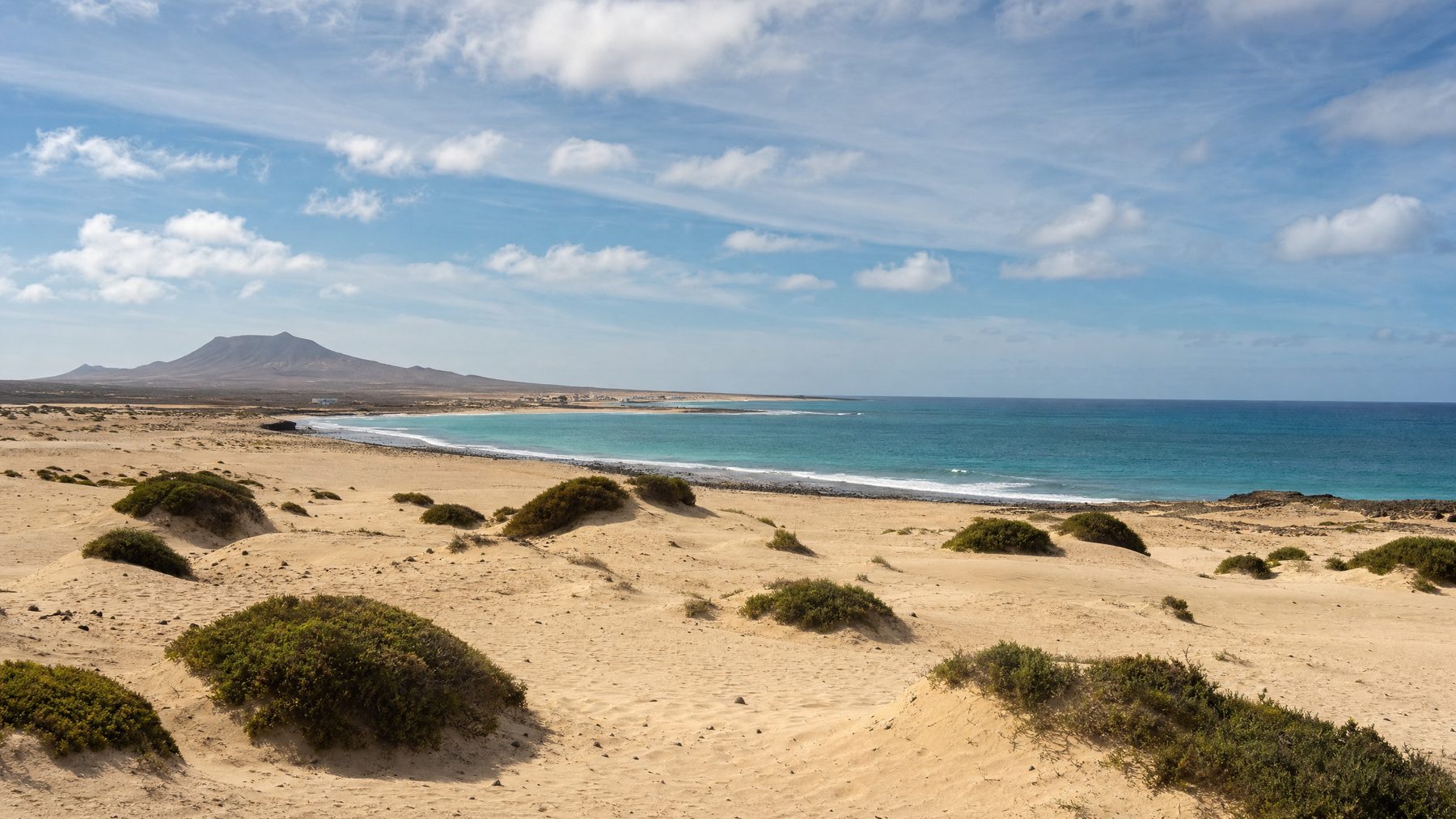 Boa Vista dunes and Atlantic coastline