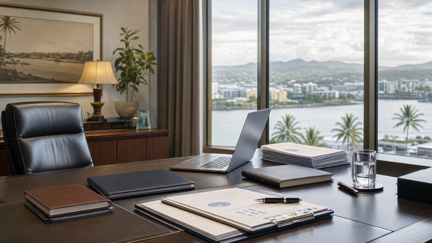 Fiji business and banking office in Suva