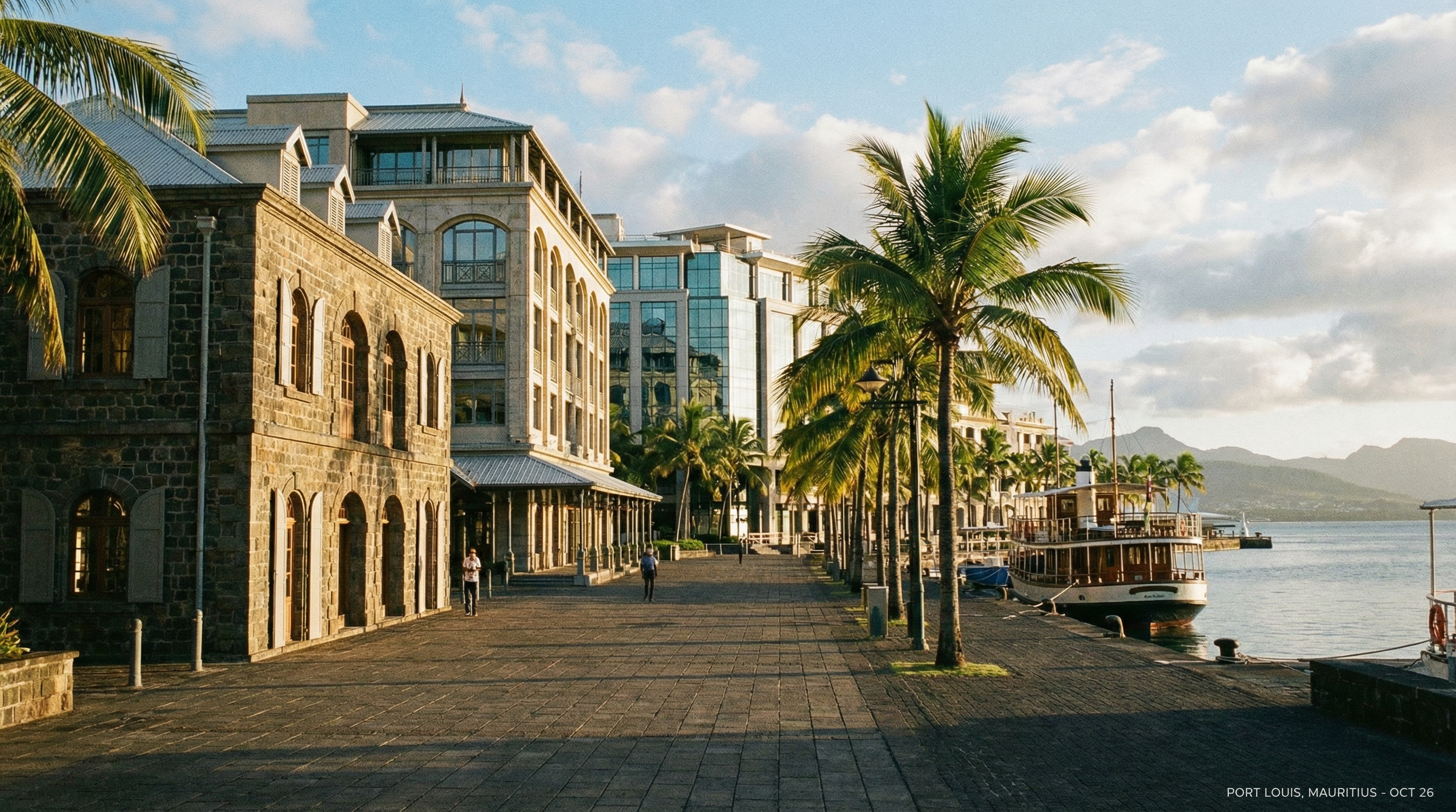 Port Louis waterfront, Mauritius