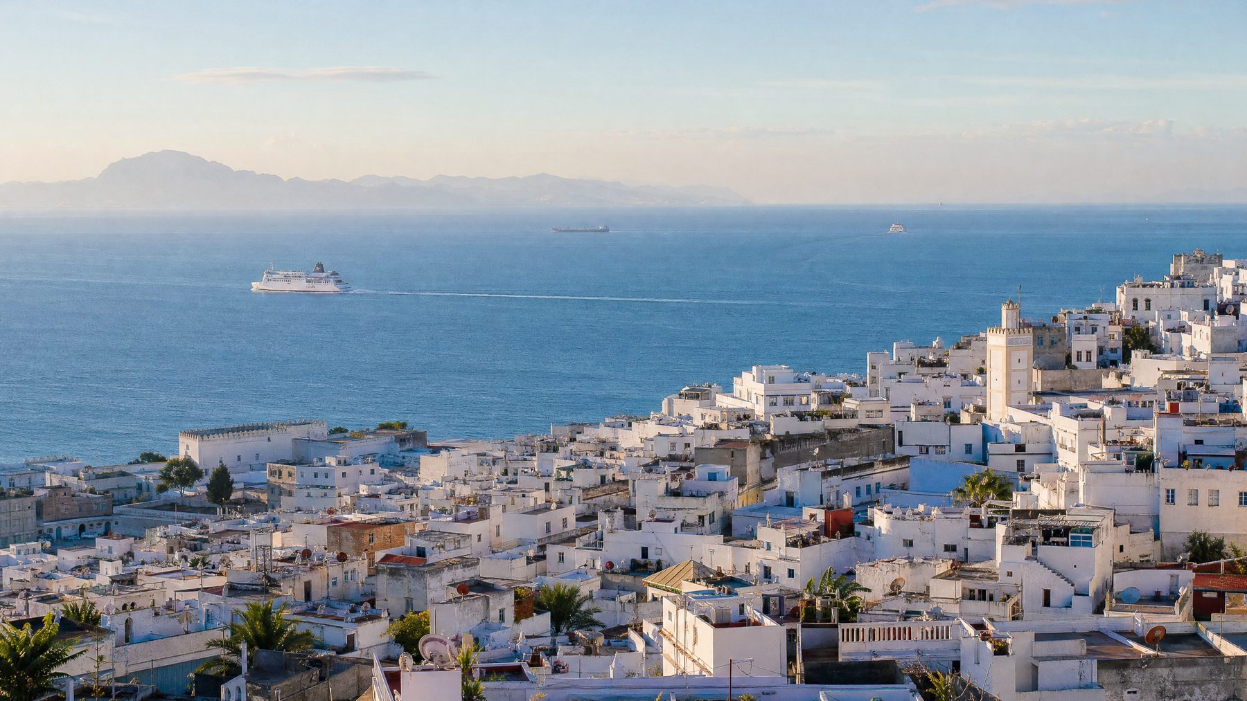 Tangier and the Strait of Gibraltar